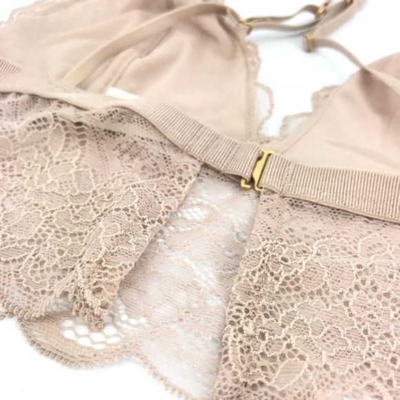 Madewell Lace Liana Longline Bra Wire-Free - Picture 2 of 2